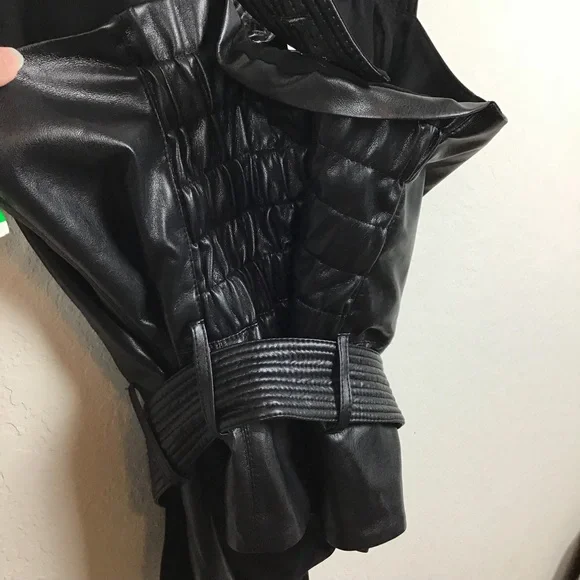 NEW NWT NANUSHKA Tank Top Vegan Faux Leather